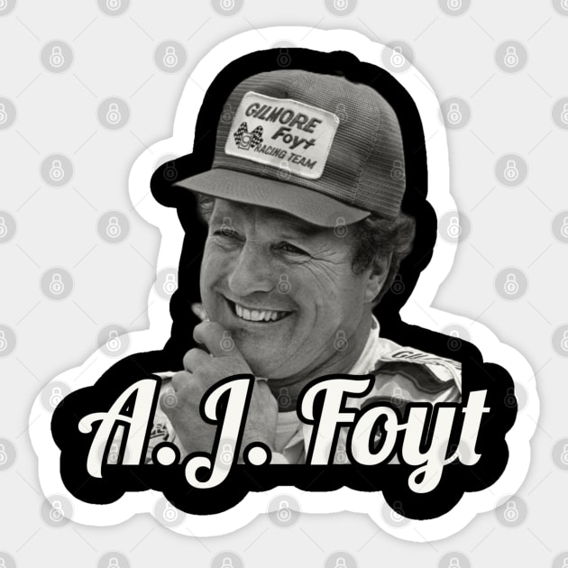 A.J. Foyt / 1935 Sticker by glengskoset